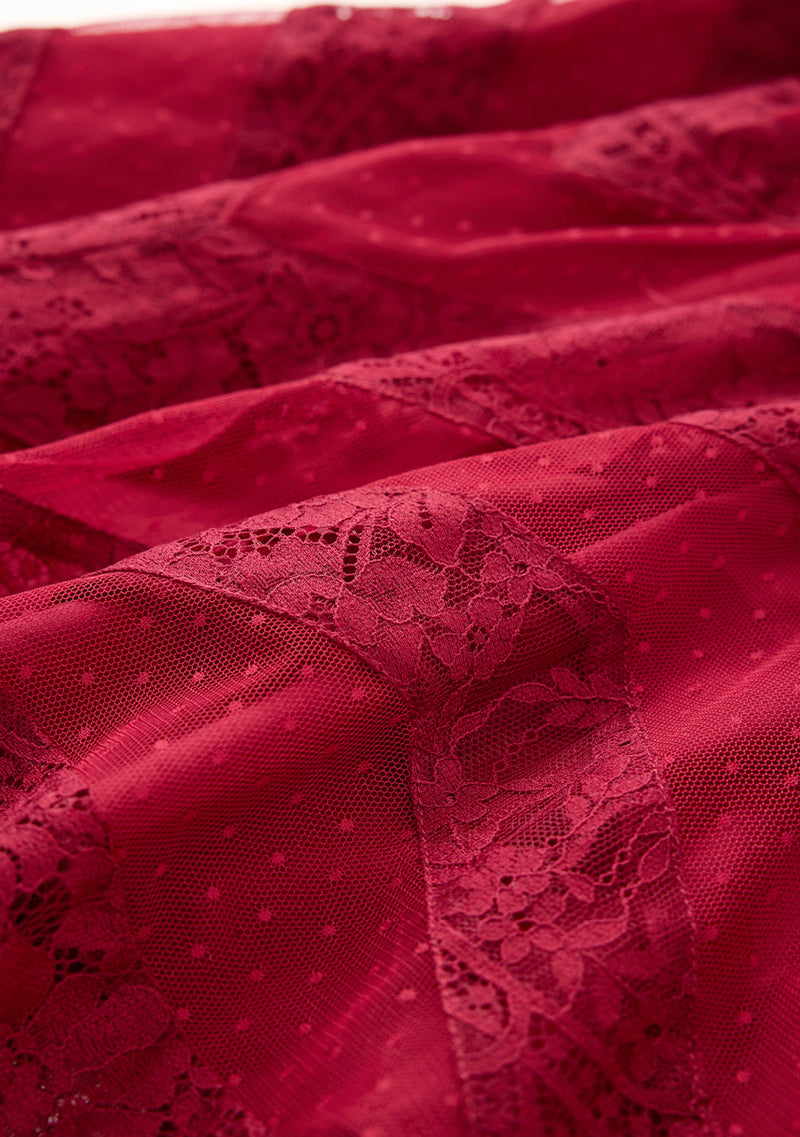 Madilynn Lace Mini Skirt