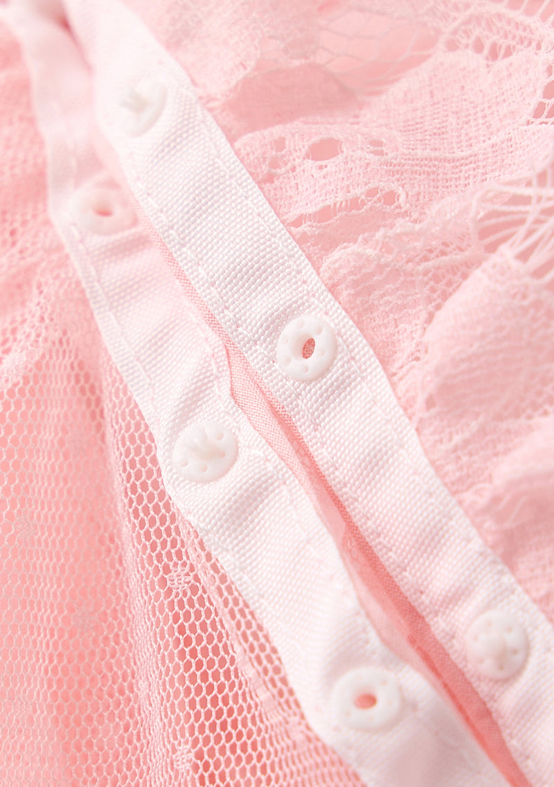 Madilynn Lace Sleeve Mini Dress