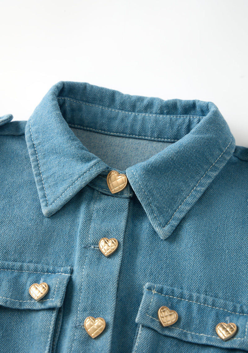 Maggie Denim Mini Dress