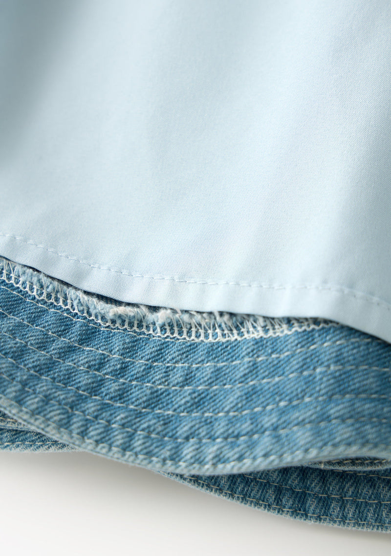 Maggie Denim Mini Dress