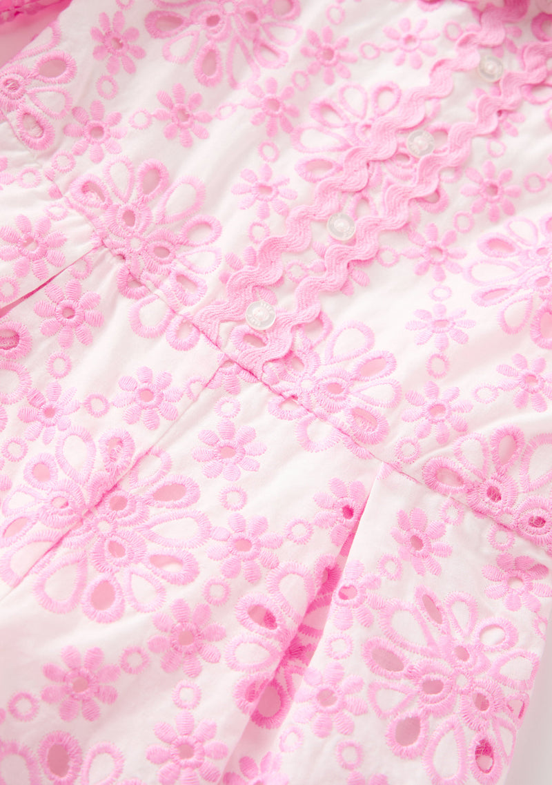 Nora Embroidered Romper (Baby)