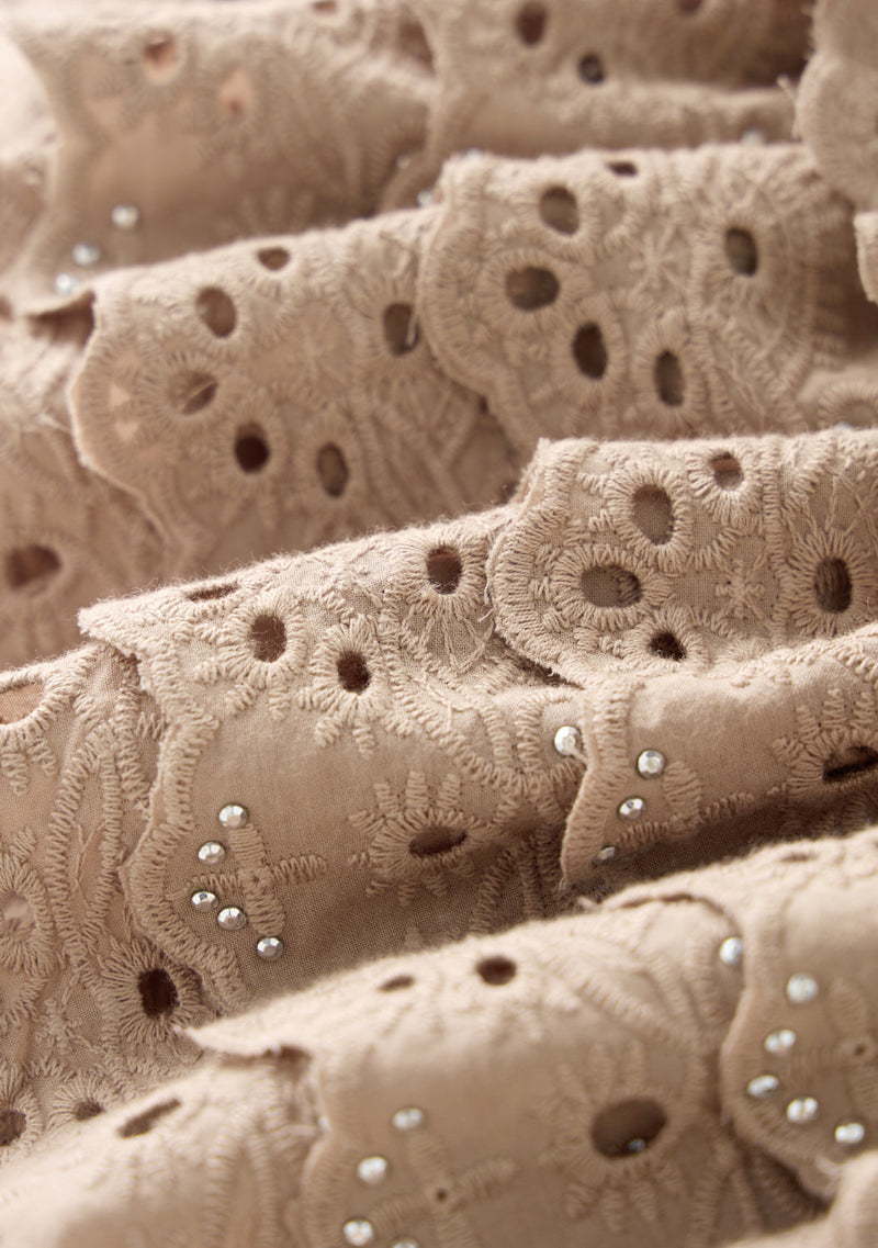 Ottilie Embroidered Mini Skirt