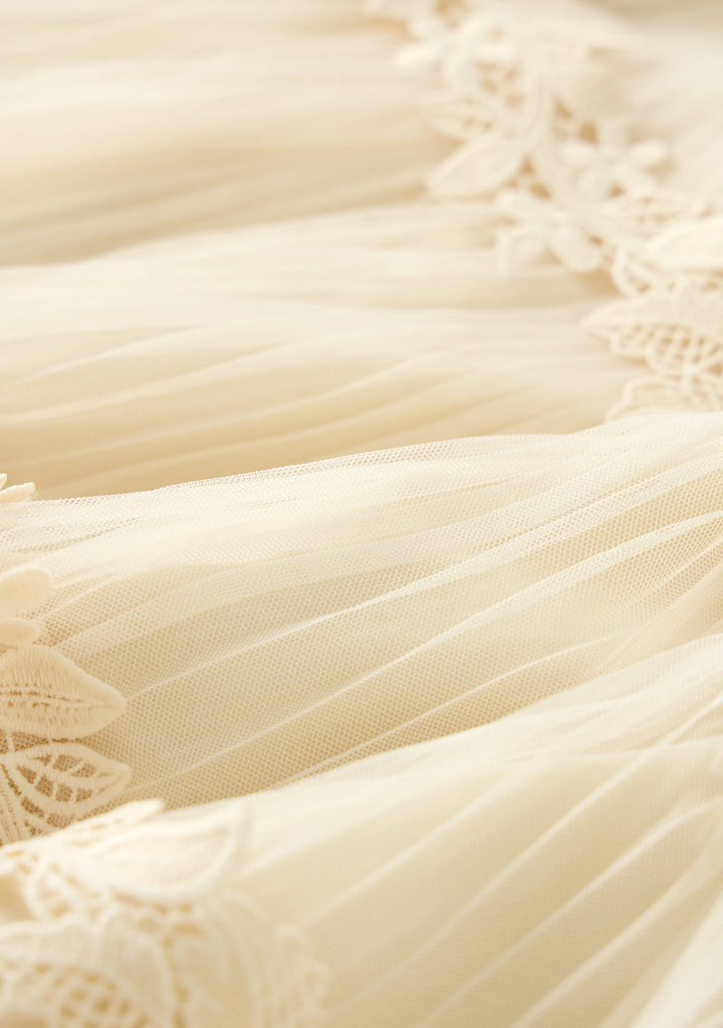 Peggy Lace Midi Dress