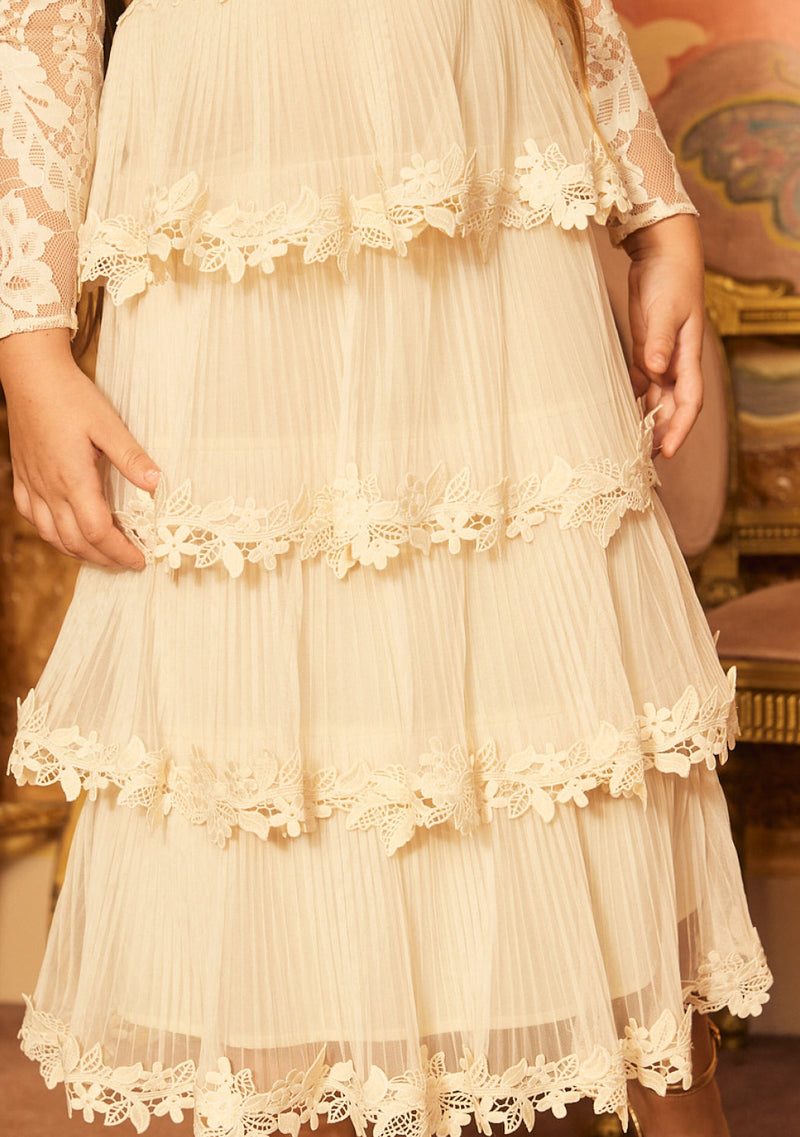 Peggy Lace Midi Dress