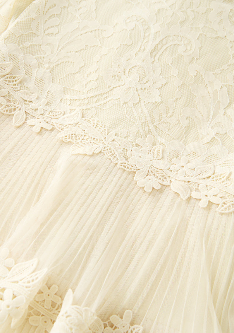 Peggy Lace Midi Dress