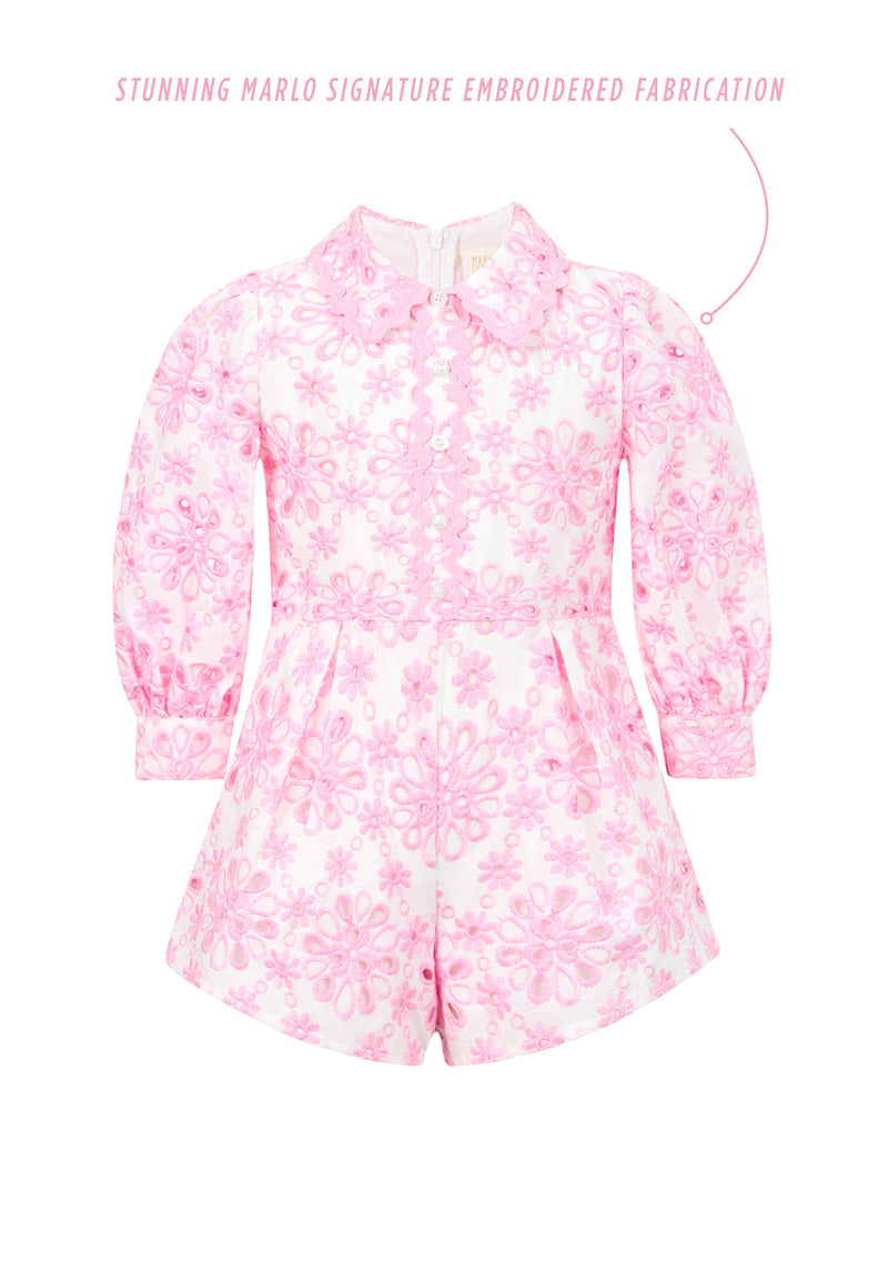 Nora Embroidered Romper (Baby)
