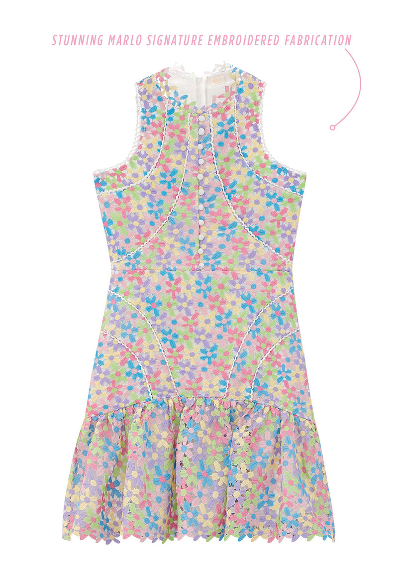 Giselle Embroidered Dress