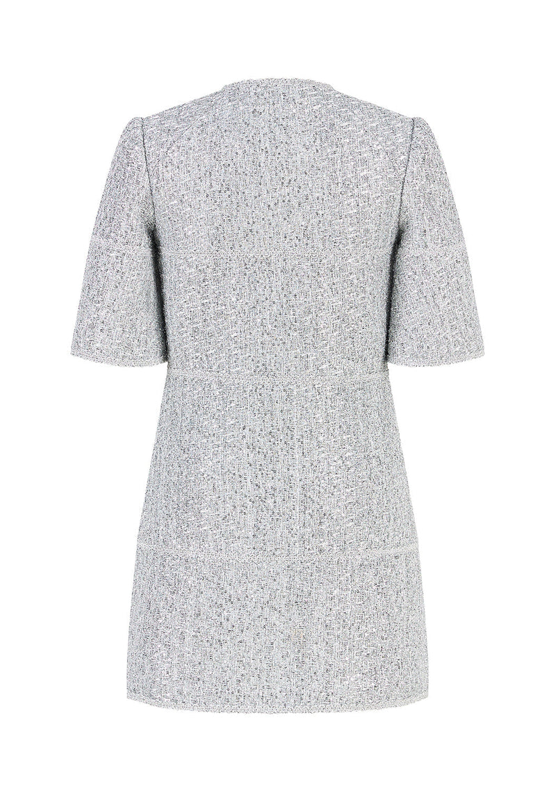 Stardust Tweed Mini Dress