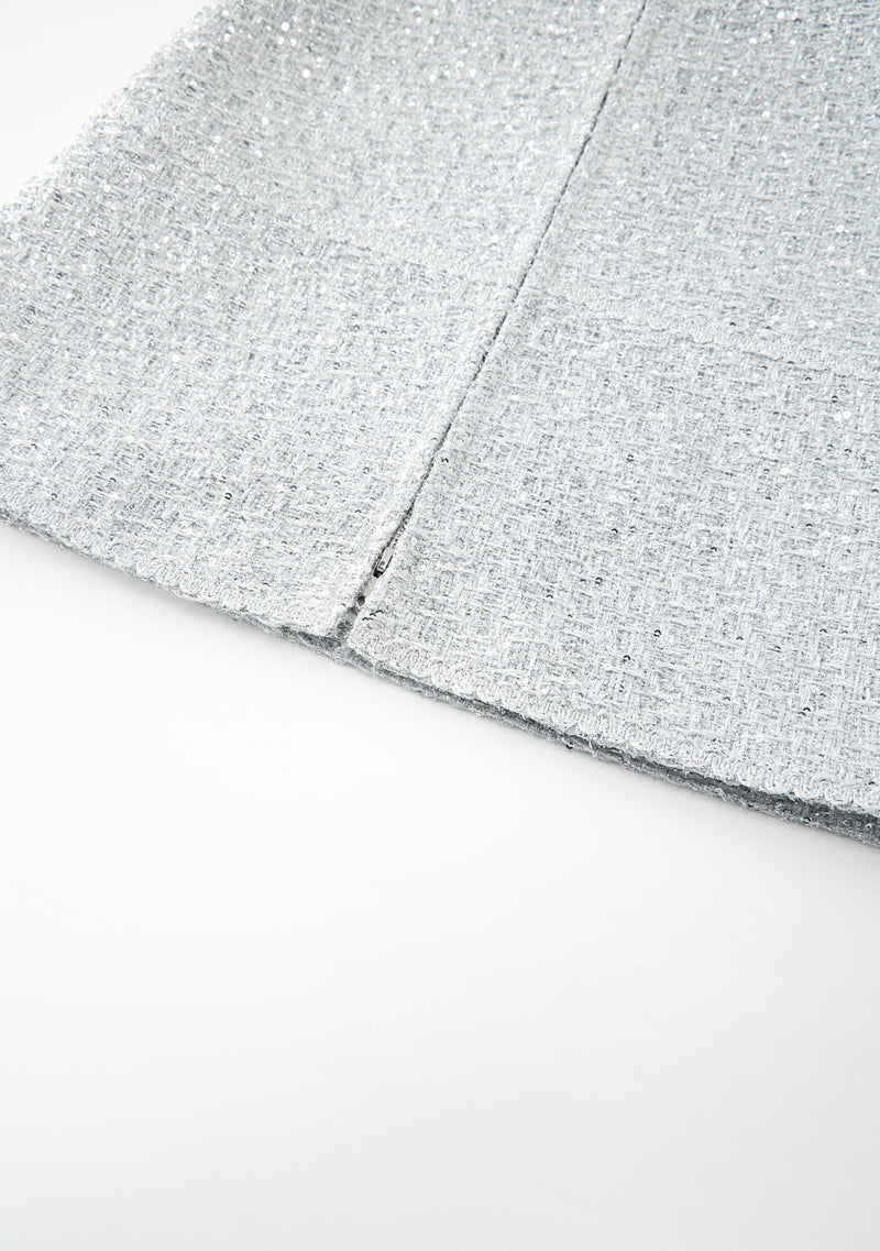 Stardust Tweed Mini Dress