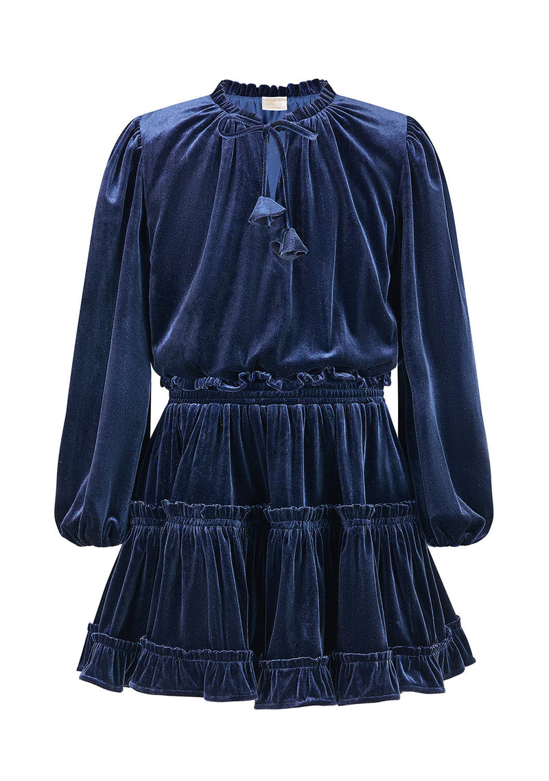 Symphony Velvet Mini Dress