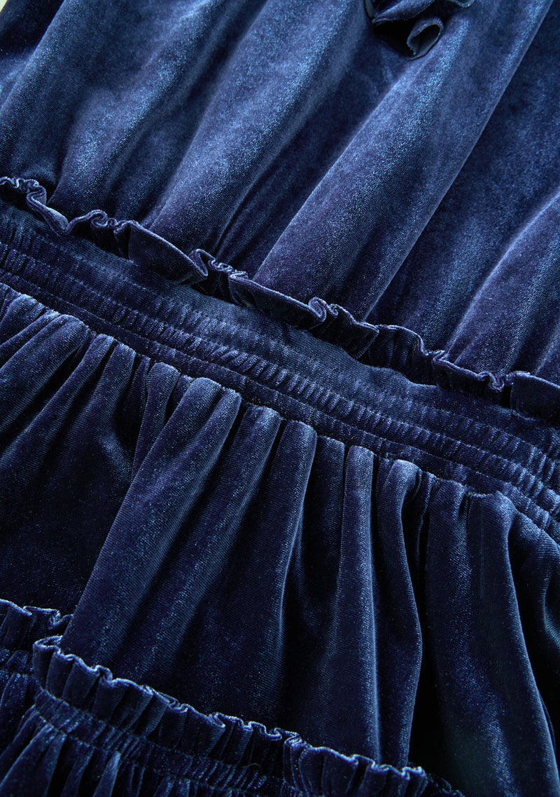 Symphony Velvet Mini Dress