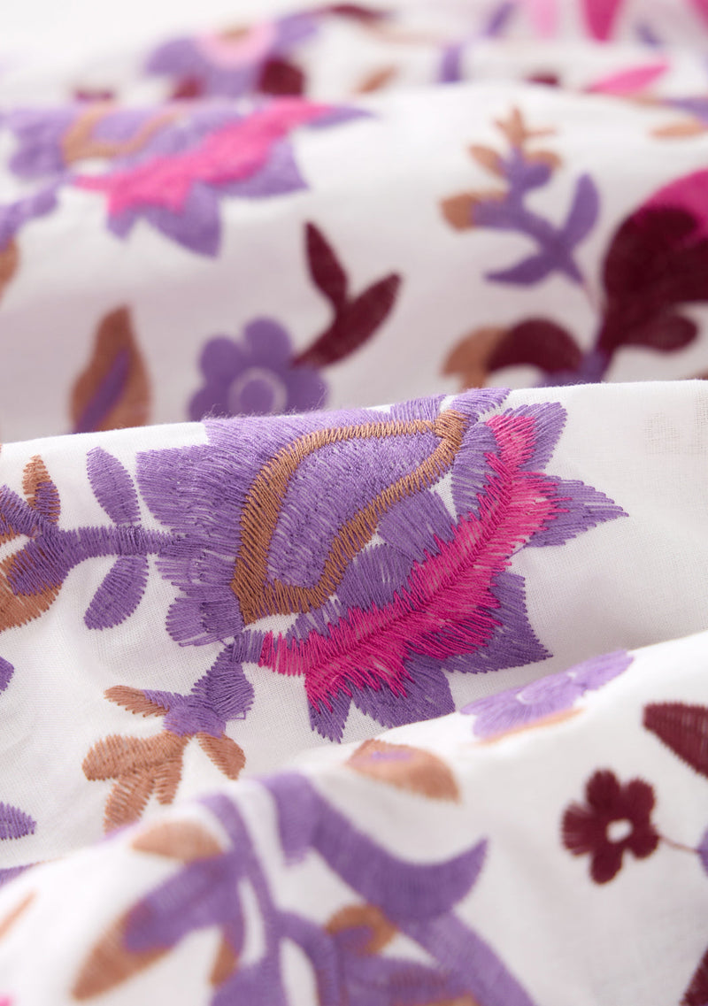 Taylee Embroidered Maxi Dress