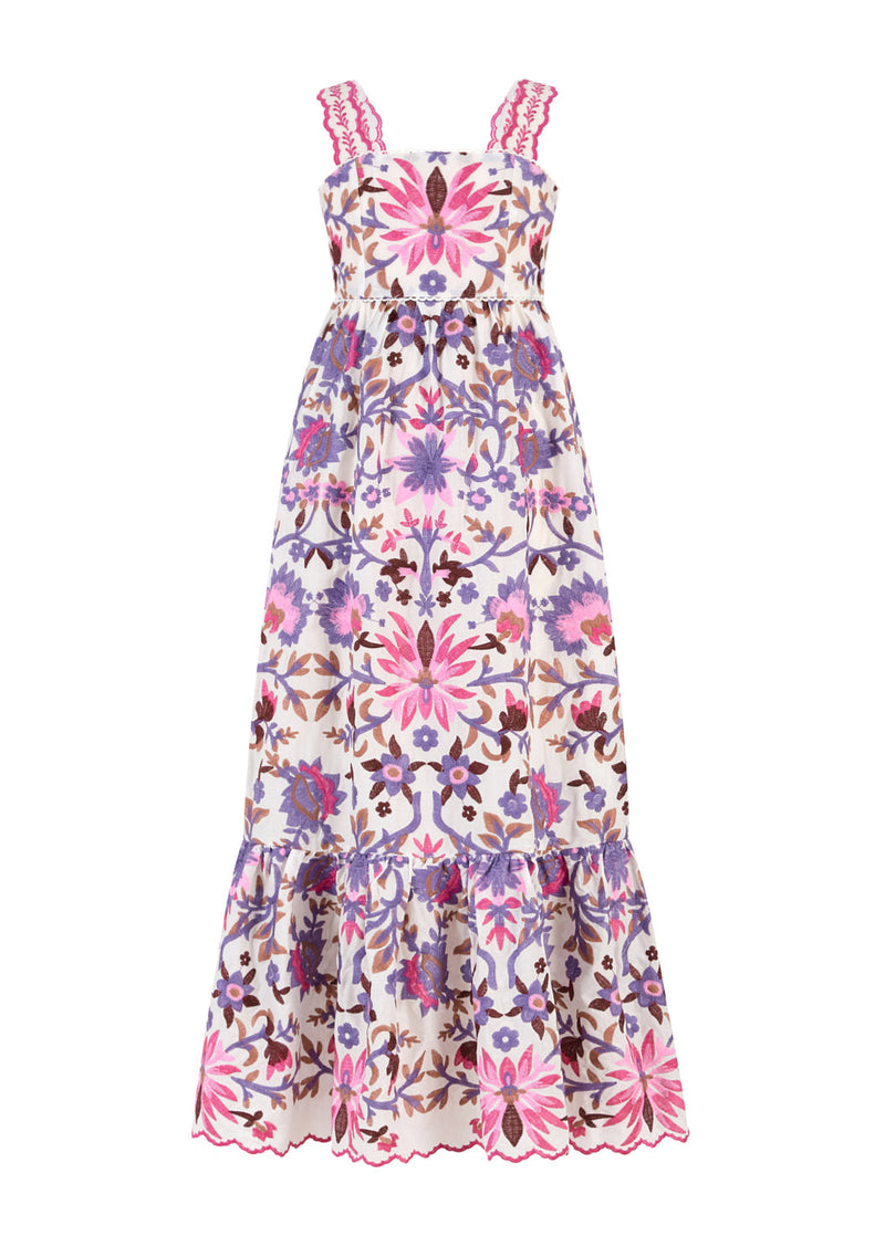 Taylee Embroidered Maxi Dress